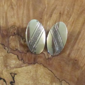 NEZ Sterling Oval Posts