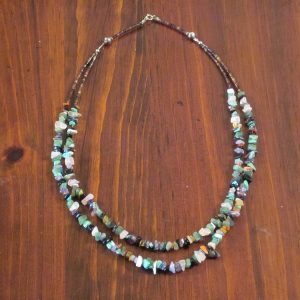C Little Multi-Stone Necklace