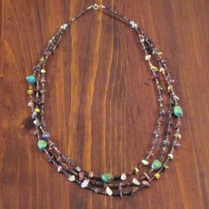 C Little Turq/Agate Necklace