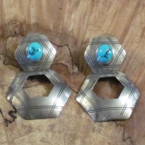LEX Six Hex Dangle Earrings