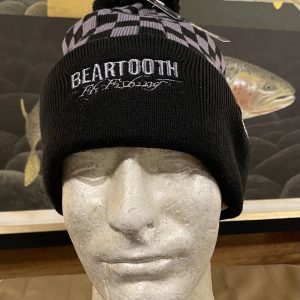 Checker Plaid Cuffed Beanie