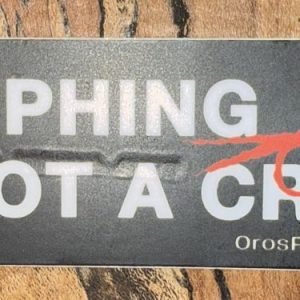 Nymphing is Not A Crime Decal
